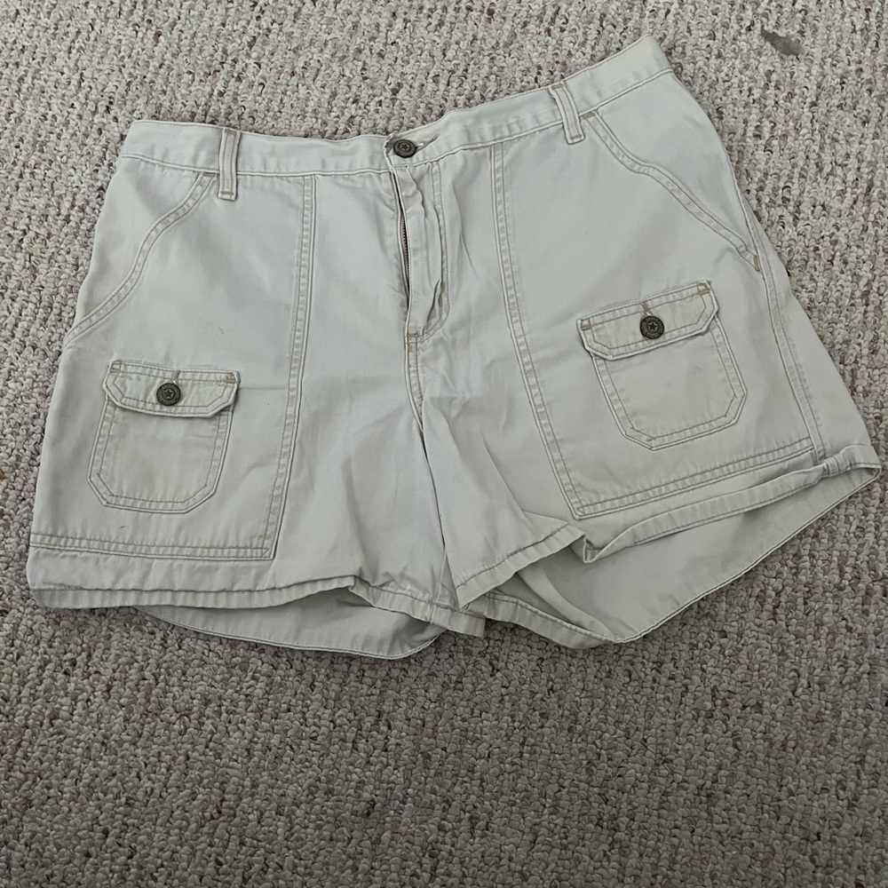 Faded Glory size 14 khaki shorts